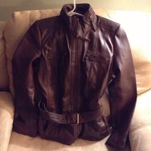 Brand new leather coat. Wilson's leather size M