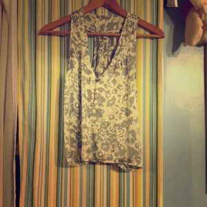 Leopard print tank top