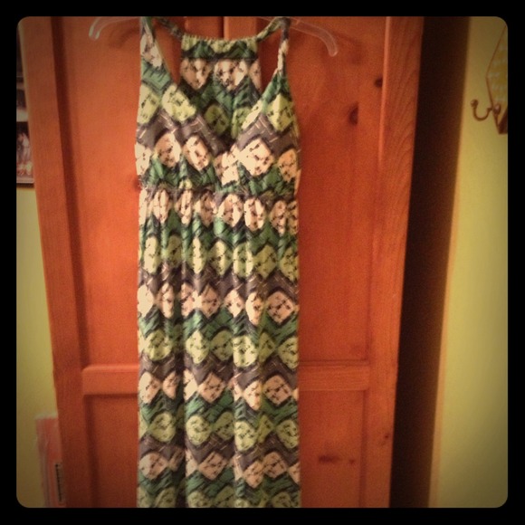 Boho Tie Dye Maxi Dress