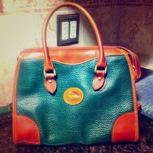 Vintage Dooney and Bourke Doctor Satchel Bag