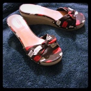 @SOLD@ @kamillamilena89 Cute Coach "Lorah" Wedges