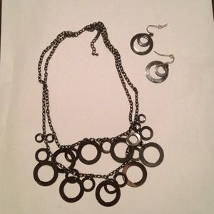 Fun necklace and earring set!