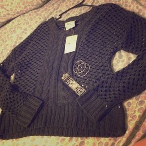 SOLD!!! Dark Grey Sweater