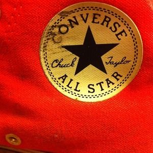 NEON pink chuck taylors