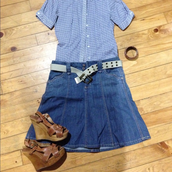♦SOLD♦Gap Denim Skirt
