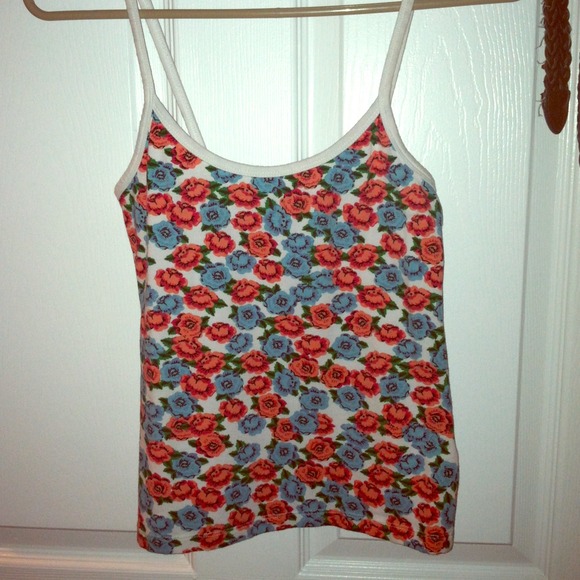 Floral tank top