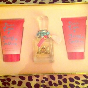 Peace, Love, & Juicy Couture gift set