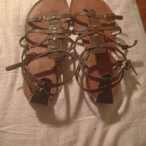 Brown Gladiator Sandals!