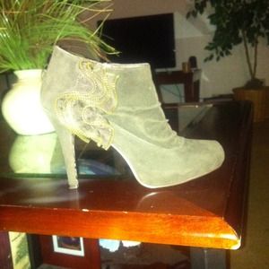 Brown ankle boot #bamboo