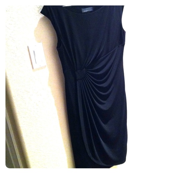 Connected apparel black dress