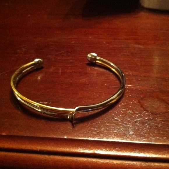 Lia Sophia silver and gold bracelet