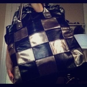 Silver+Black Candies bag
