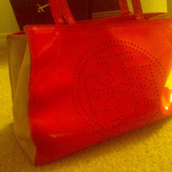 Reduced! Tory Burch bag/tote ❤ Red