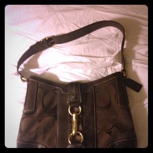 Coach bag brown