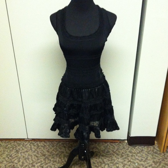 Bebe black dress