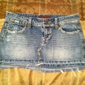 Denim skirt