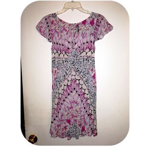 💕FREE PEOPLE dress. Vintage inspred V-neck floral