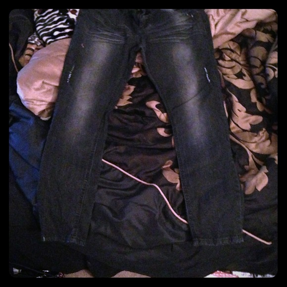 Jeans traded not for sale.