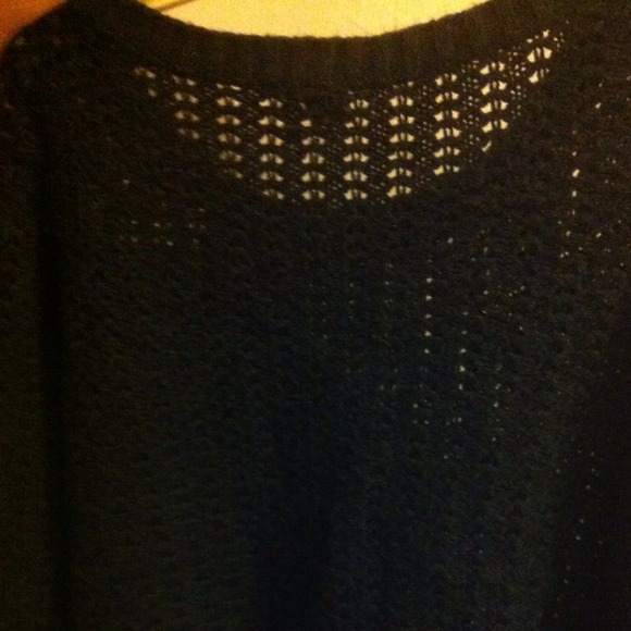 Roxy slouchy sweater in charcoal - Picture 3 of 3