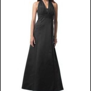David's Bridal black dress. Serial number 81441