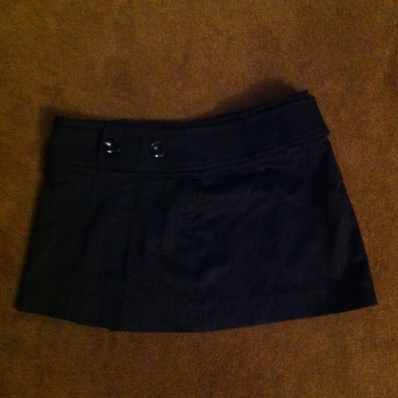 Black Bebe miniskirt