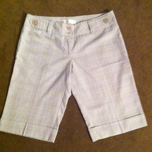 Plaid shorts