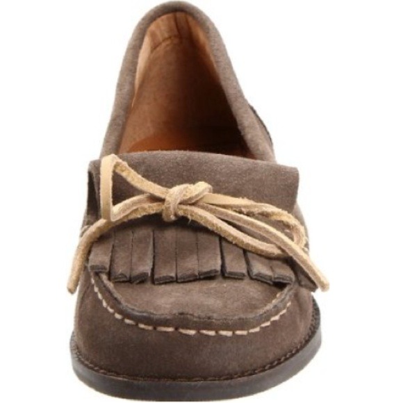 Lucky Brand Moccasins (Grey) - Picture 2 of 4