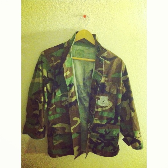 Small army camo jacket