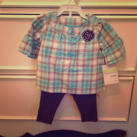 Carter's 2 piece set! 3 month baby! - Picture 1 of 2