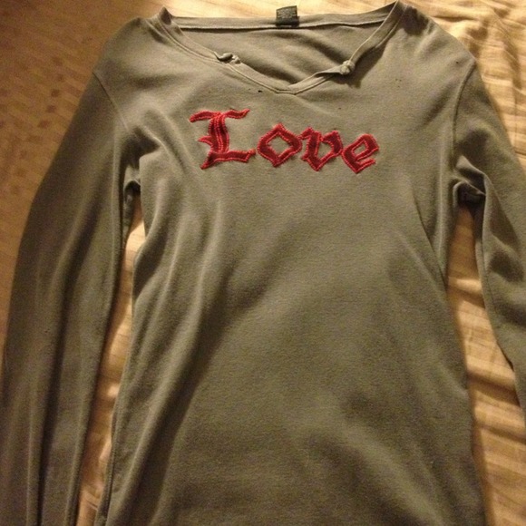 Lucky Brand "Love" shirt.