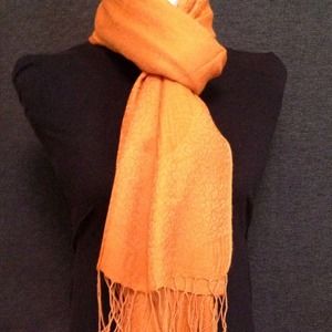 Soft & Sassy Orange Scarf