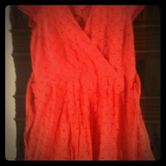 Sweet coral sundress