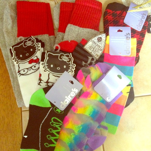 📌Hold for @iamblessed 📌9 pairs of socks!!!