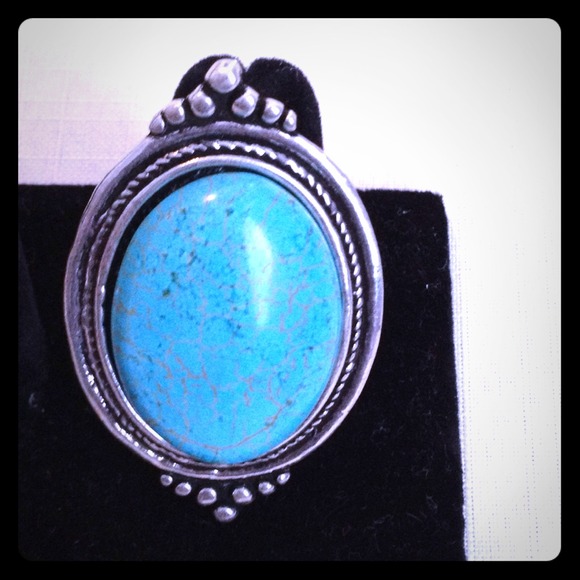 Turquoise & Silver Ring