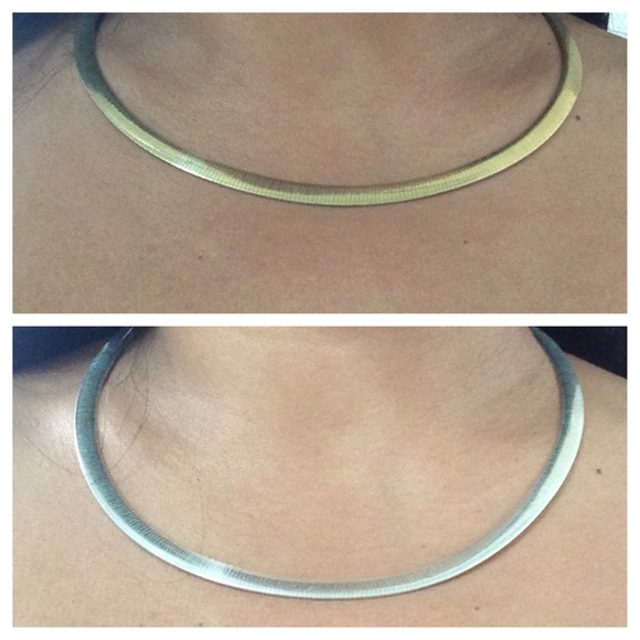 Silver/ Gold. Omega two tone. Reversible