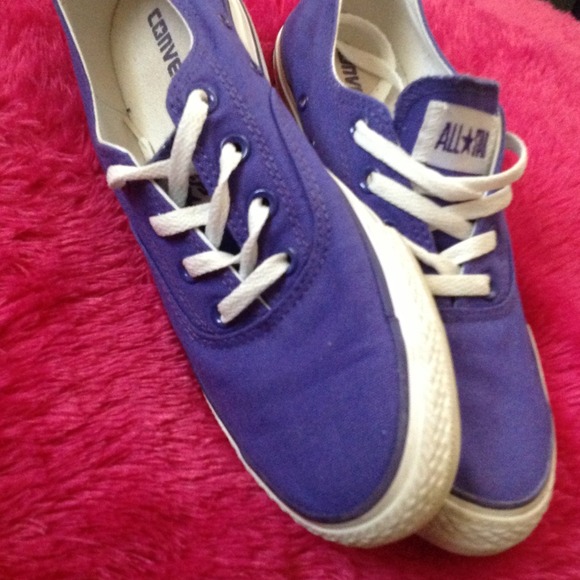 Purple Converse