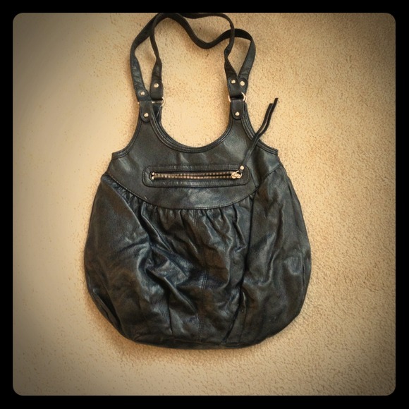 H&M zipper hobo