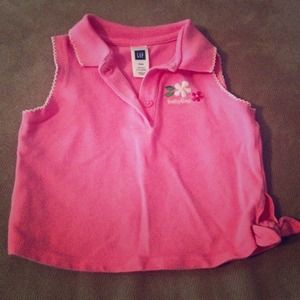 XBUNDLEXBabyGap Sleeve-less Polo Top