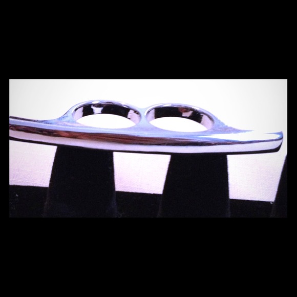 Two Fingers Ring💍Silver..