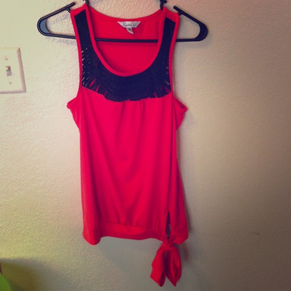 Red/orange tank top