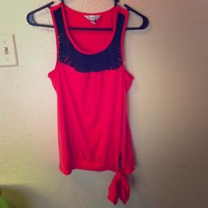 Red/orange tank top