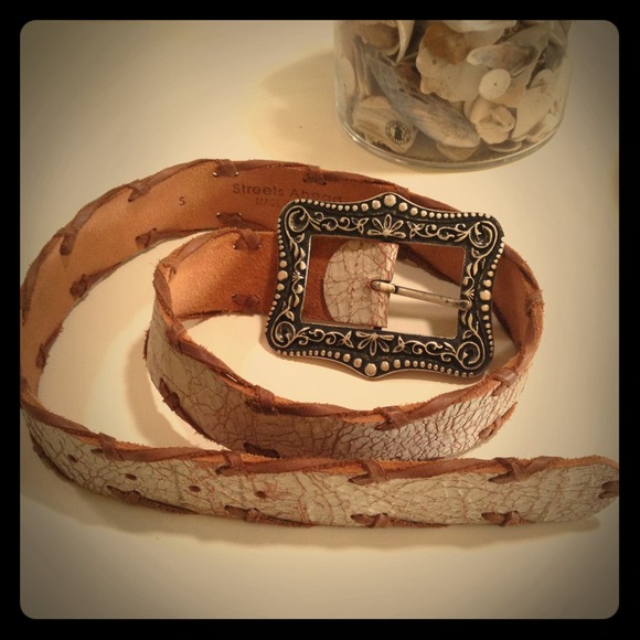 Gorgeous leather belt main image 2