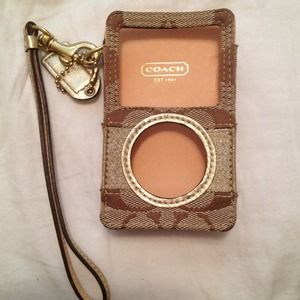 Authentic New coach iPod classic case