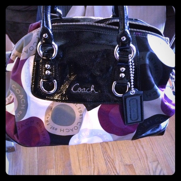 Authentic coach purse