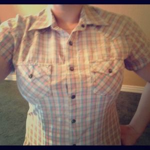 Rockabilly pearl snap western shirt