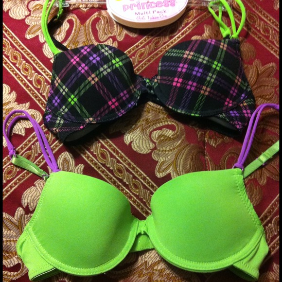 Girls  Sweet Princess ( Muti pack bra's )