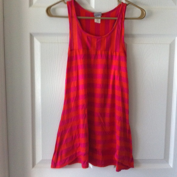 Pink and orange top