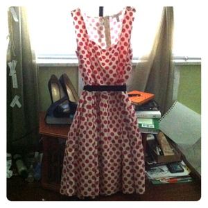 Delia's polkadot dress