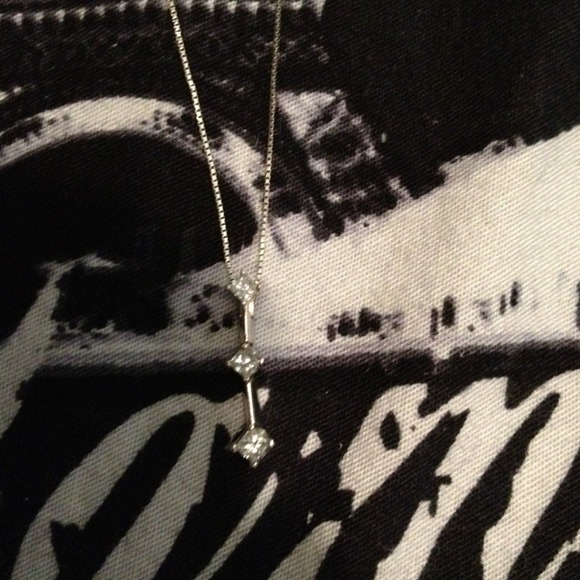 Diamond necklace hold for decorator44