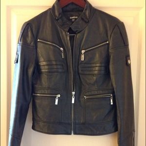 Bebe Leather Jacket NWOT